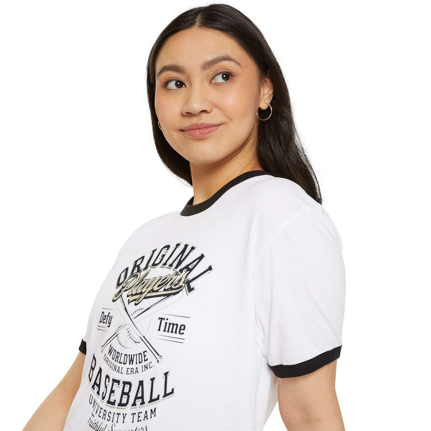 Baseball Ringer T‑Shirt — "Original Players" Vintage Athletic Tee