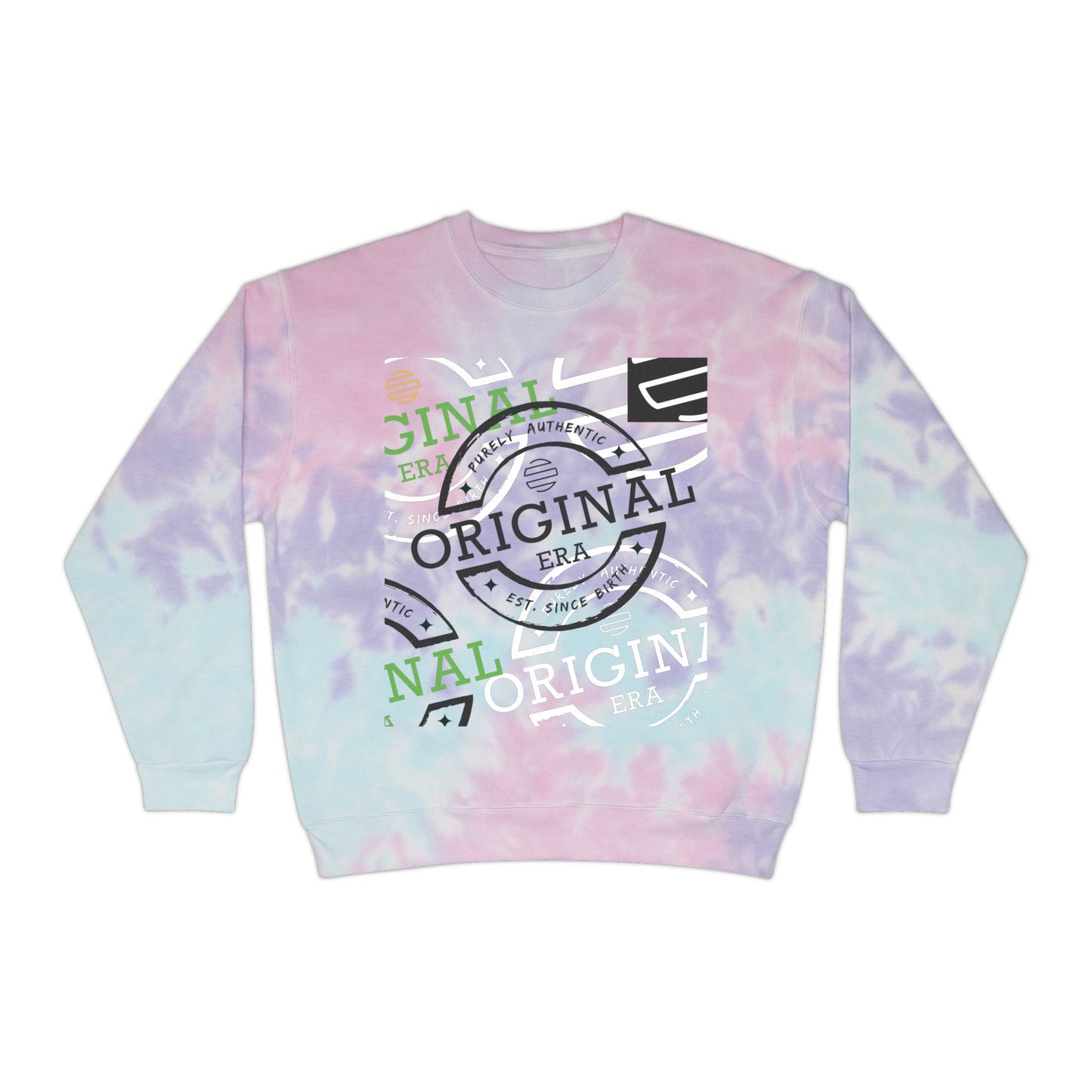 Original Era Collage Unisex Tie-Dye Sweatshirt