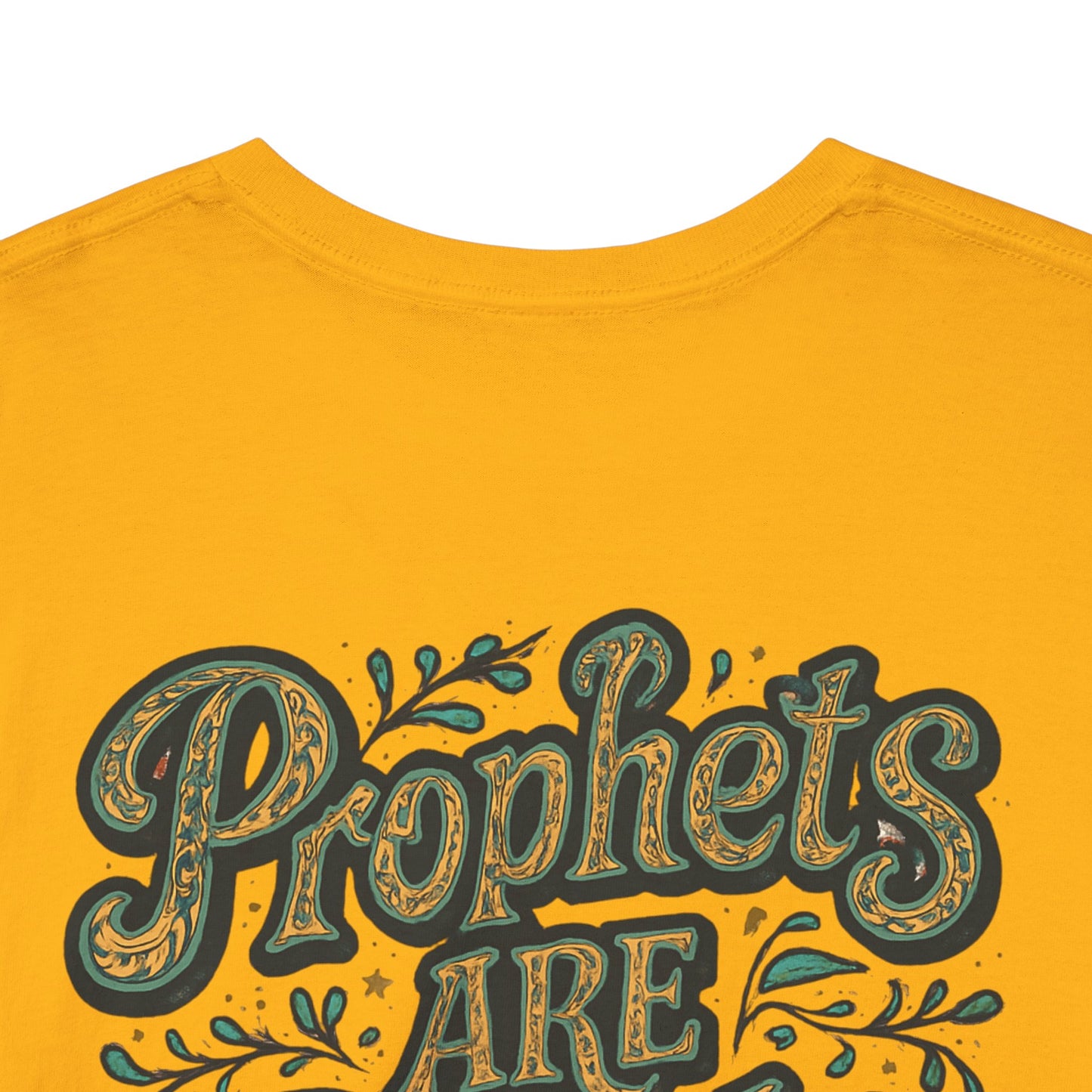 Poets Are Prophets Graphic Tee — Inspirational Poet Quote T-Shirt