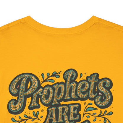 Poets Are Prophets Graphic Tee — Inspirational Poet Quote T-Shirt