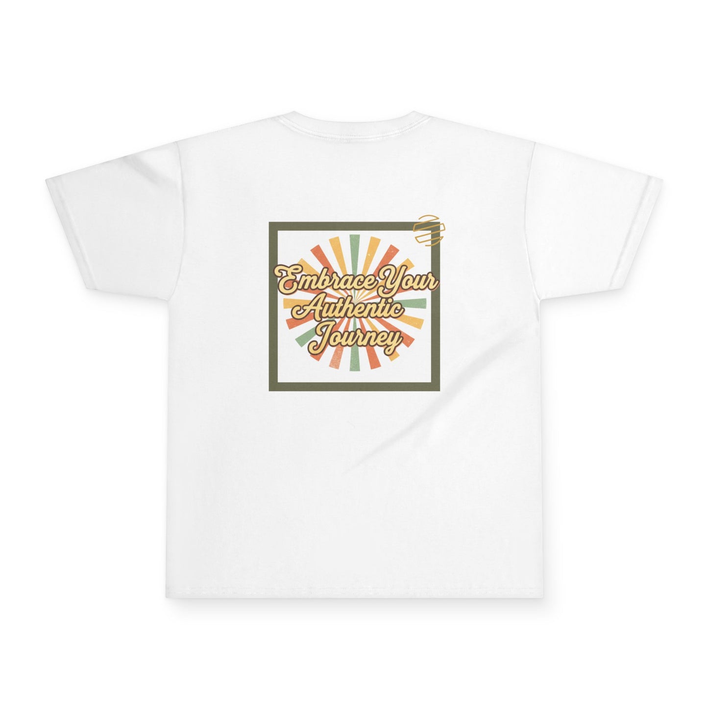 Youth Tee — "Embrace Your Authentic Journey" Retro Graphic