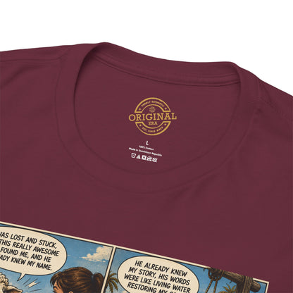 Humbly Comic Interview Panel Tee — Humbly Graphic T-Shirt