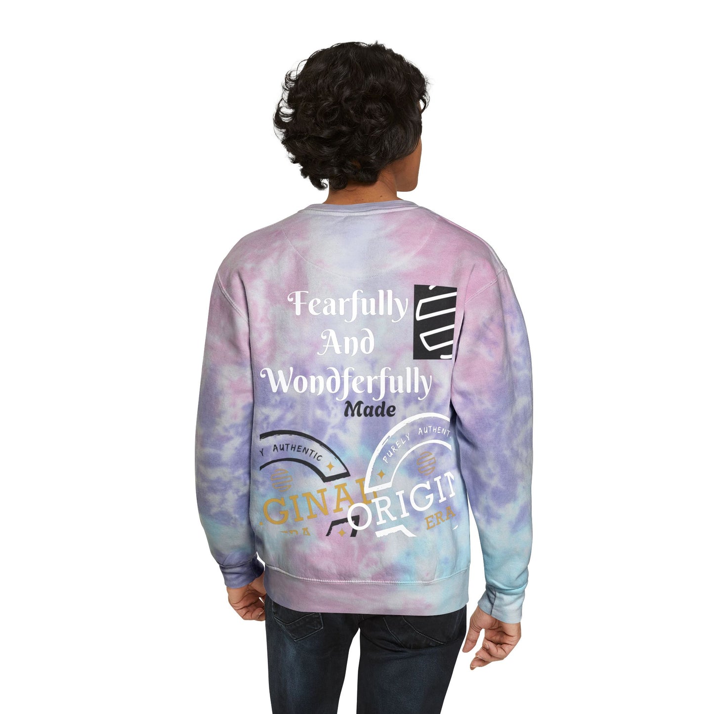 Original Era Collage Unisex Tie-Dye Sweatshirt