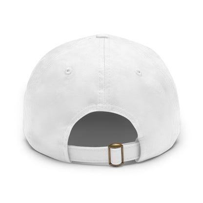Set For Sail Leather Patch Dad Hat — Nautical Baseball Cap