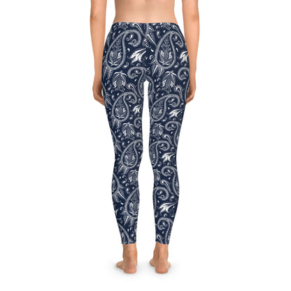 Floral Boho Yoga & Everyday Stretch Leggings