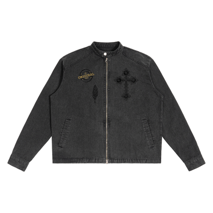 7th Trumpet Denim Vintage Washed Jacket