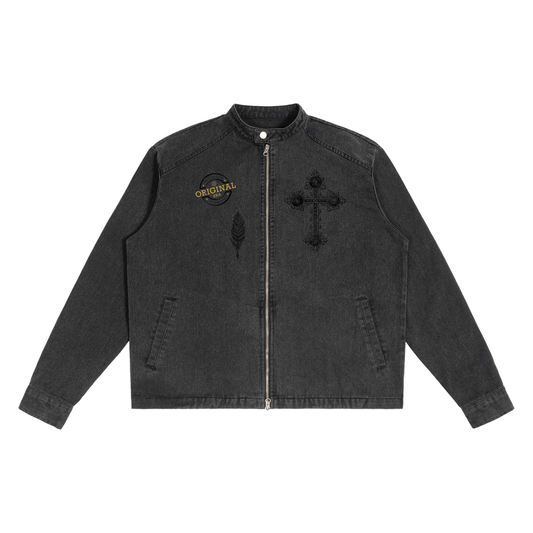 7th Trumpet Denim Vintage Washed Jacket