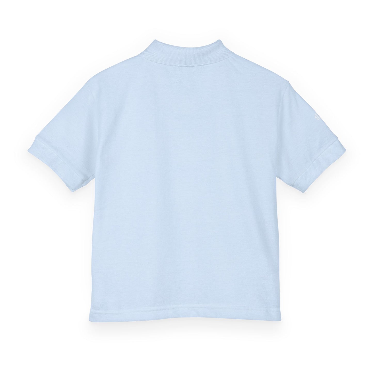 Youth Polo Shirt with 'Original' Vintage Stamp Logo — Kids School Uniform / Casual