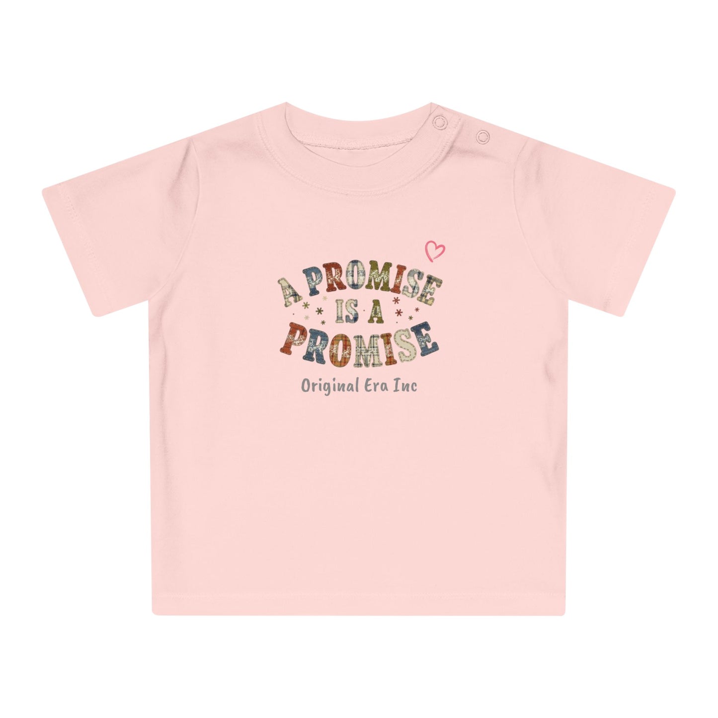 Baby T-Shirt — "A Promise Is A Promise" Vintage Logo Infant Tee