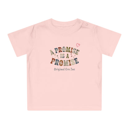 Baby T-Shirt — "A Promise Is A Promise" Vintage Logo Infant Tee