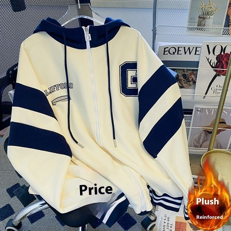 Women Streetwear Hooded Sweater