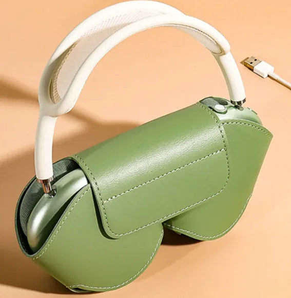 Leather Bluetooth Headset Carry Case