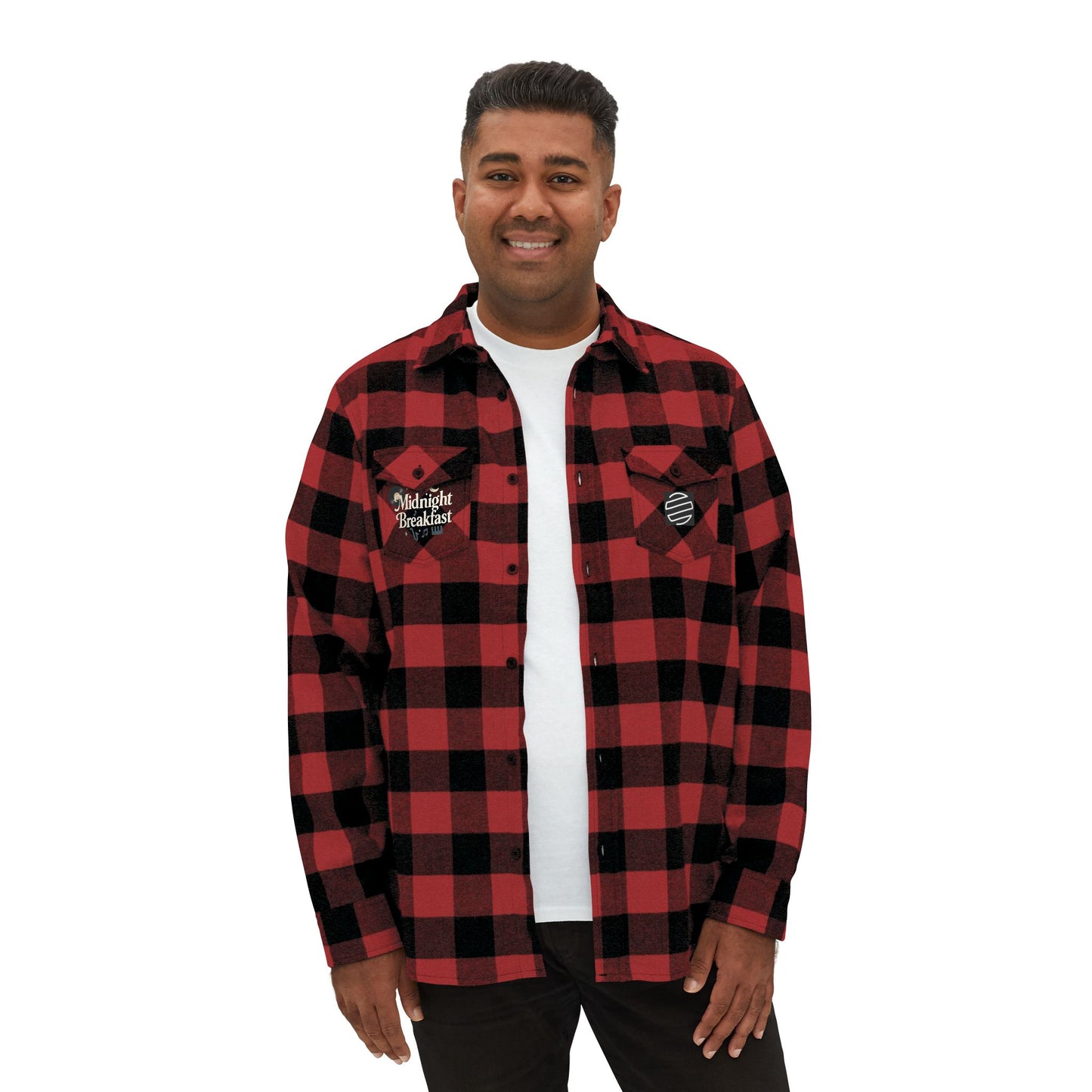 Midnight Breakfast Plaid Flannel Shirt