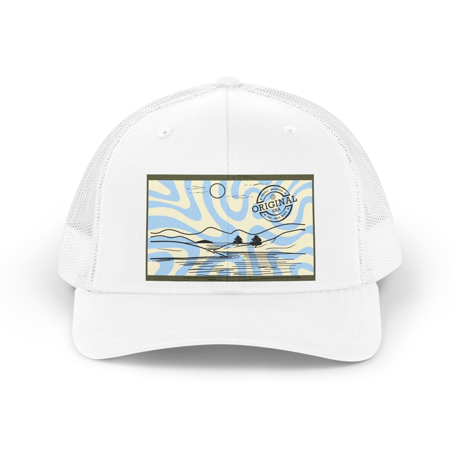 Retro Beach Trucker Hat — 'Original' Surf Patch Cap