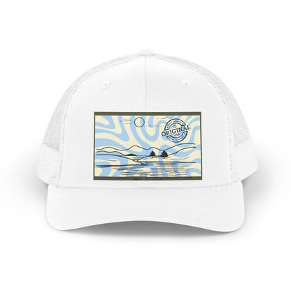 Retro Beach Trucker Hat — 'Original' Surf Patch Cap