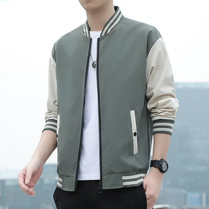 Men's Sports Casual Baseball Jacket