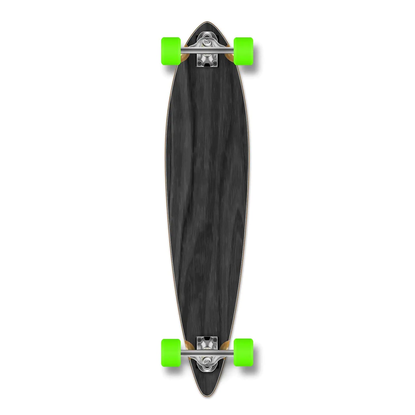 Punked Black Pintail 40-Inch Longboard