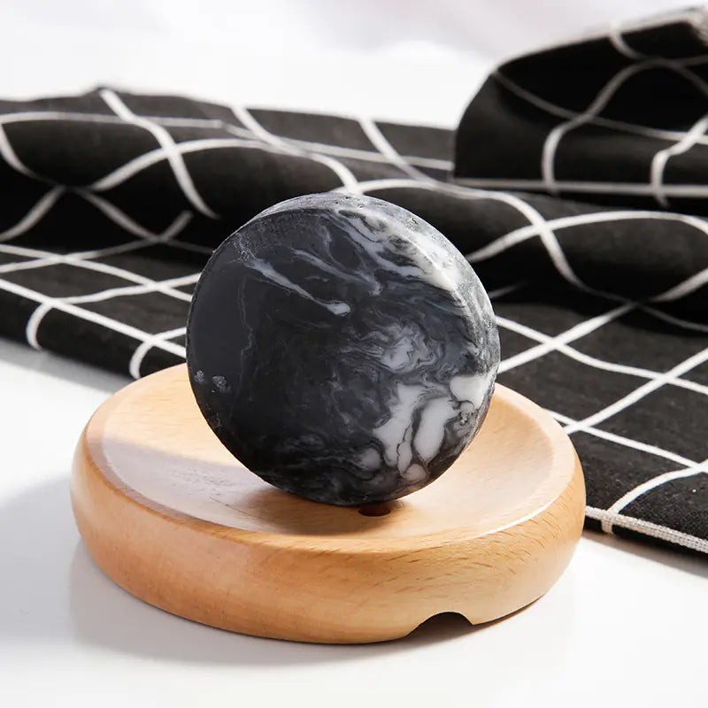 Volcanic Mud Soap - Handmade Soap with Belly Button Patch