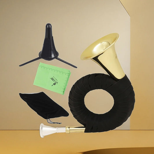 Golden Bb Flat Mini French Horn