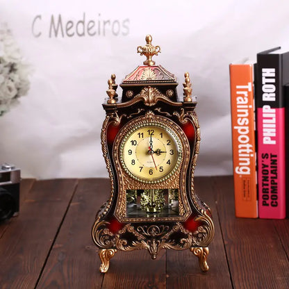 Vintage European Silent Music Alarm Clock