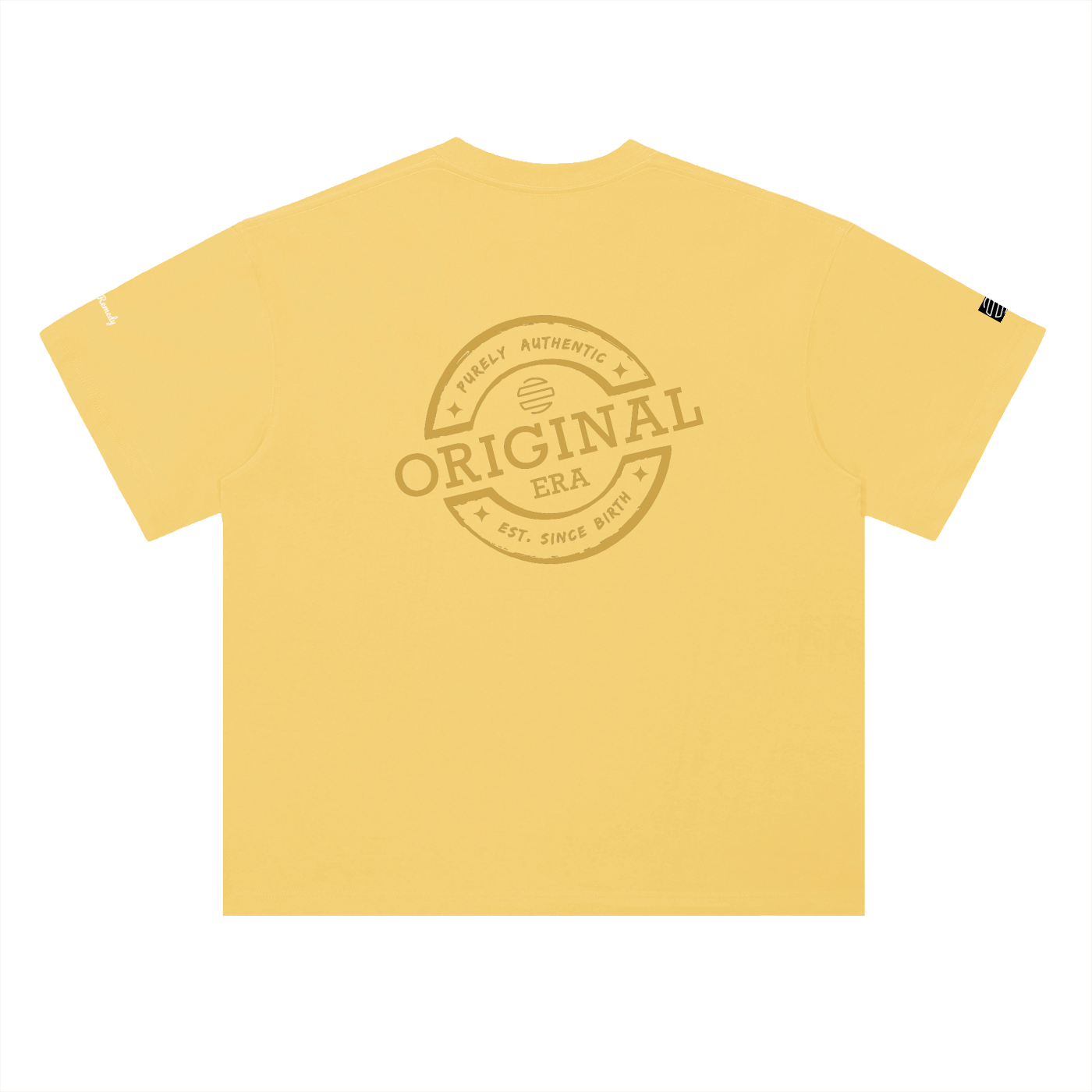 Retro "Home" Heavyweight Drop Shoulder Cotton T-Shirt