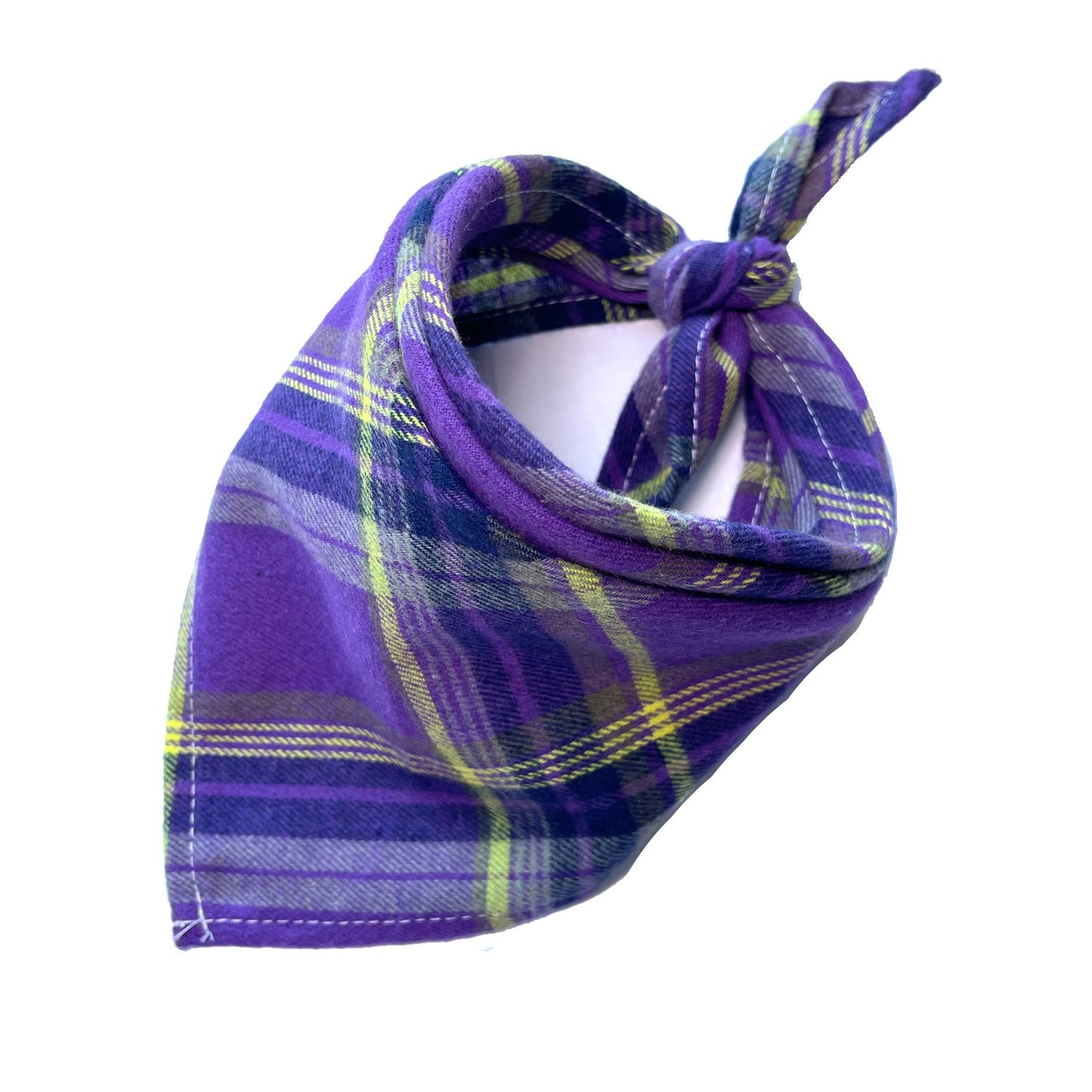 Scottish Plaid Large Baby Bib