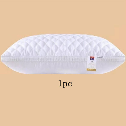 Thickened Velvet Feather Pillow - Machine Washable Core