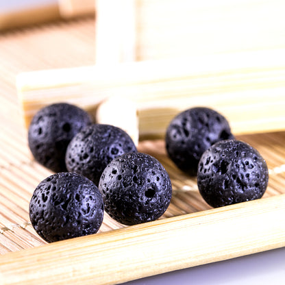 Volcanic Lava Bead Collection for Crafting
