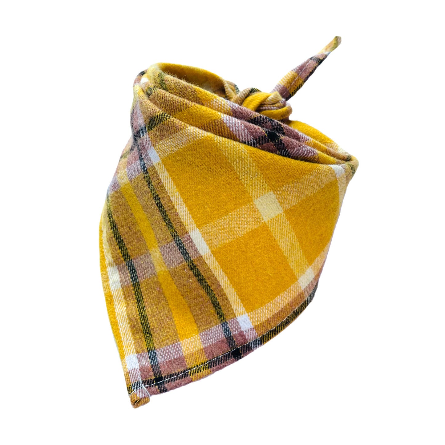 Scottish Plaid Large Baby Bib