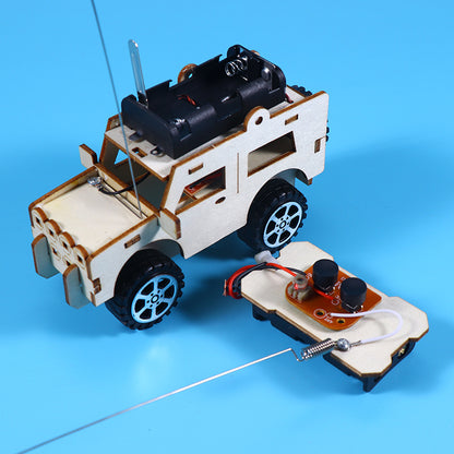 DIY Wireless Remote Control Jeep for Kids Education