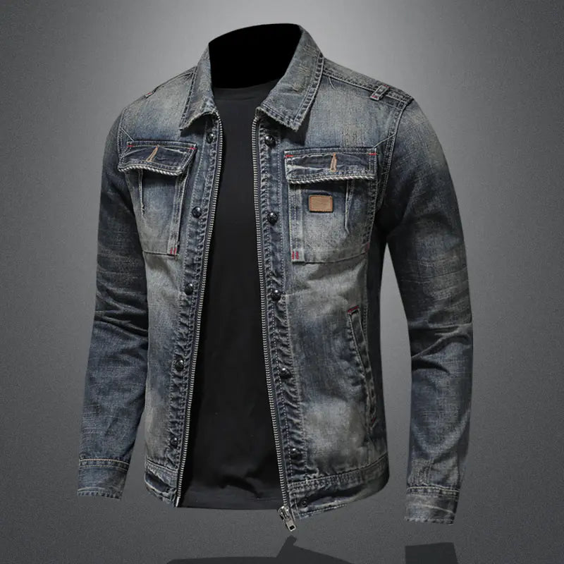 Marvel Venom Vintage Wash Denim Jacket for Men