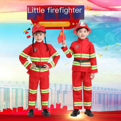 Youth Firefighter Play Costume Kit