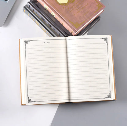 Vintage Magic Book Notebook - A5 Thick Hard Cover