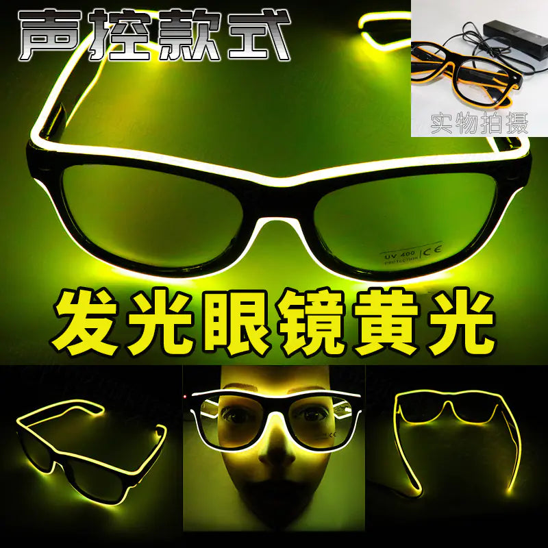 LED Neon Glasses for Music Parties and Events