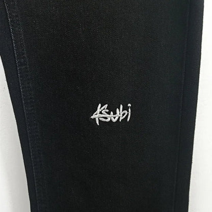 Black Embroidered Trousers