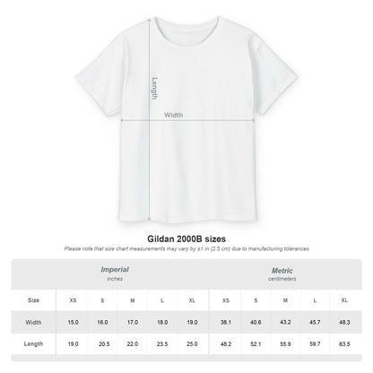 Youth Tee — Retro 'Original Era' Sunburst Design (You Are the Light)