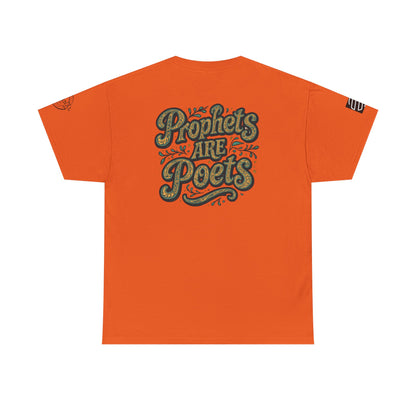 Poets Are Prophets Graphic Tee — Inspirational Poet Quote T-Shirt