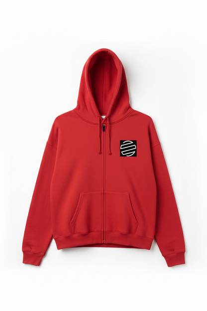 Youth Zipped Hoodie - Black Heavy Blend Kids' Full-Zip Hooded Sweatshirt
