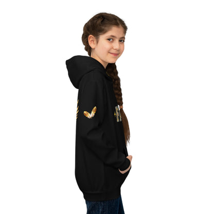 Faith Like Gold Children's Hoodie - Inspirational Kids Faith Sweatshirt