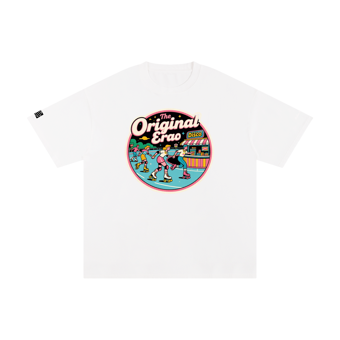 Unisex Pure Cotton T-Shirt - The Roller Disco