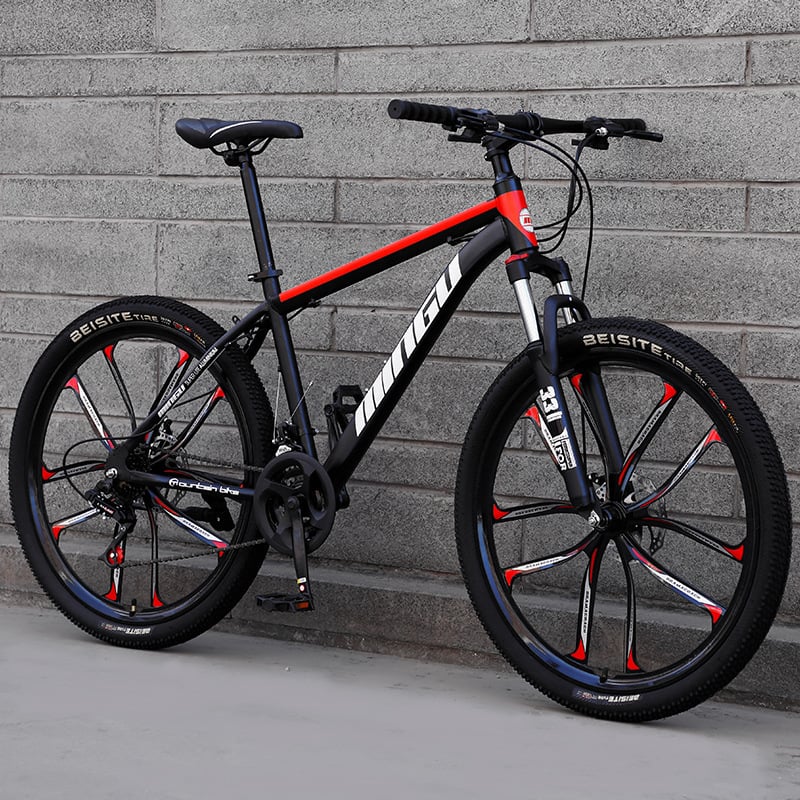 Mountain Bike 24/26 Inch Disc Brake with Shock Absorption