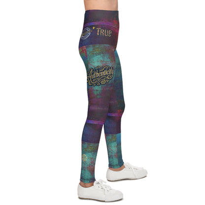Authenticity Youth Leggings –  Inspirational Activewear