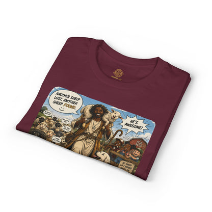 Lost & Found Sheep Graphic T-Shirt — “God Has My Back” Humble Collection