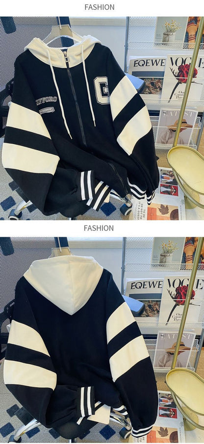 Women Streetwear Hooded Sweater