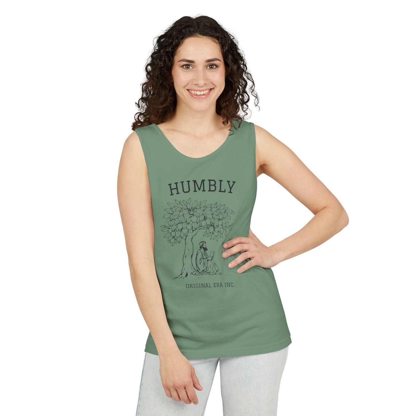 Seen Under A Tree Tank Top — Graphic Tank