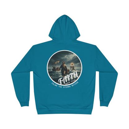 Faith Storm Graphic Hoodie — Inspirational Christian Pullover
