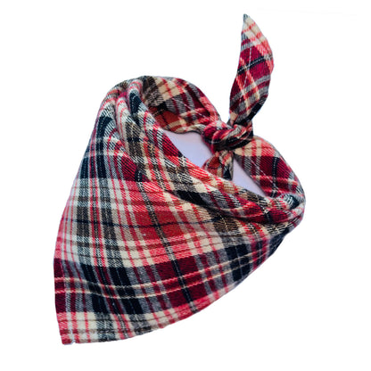 Scottish Plaid Large Baby Bib