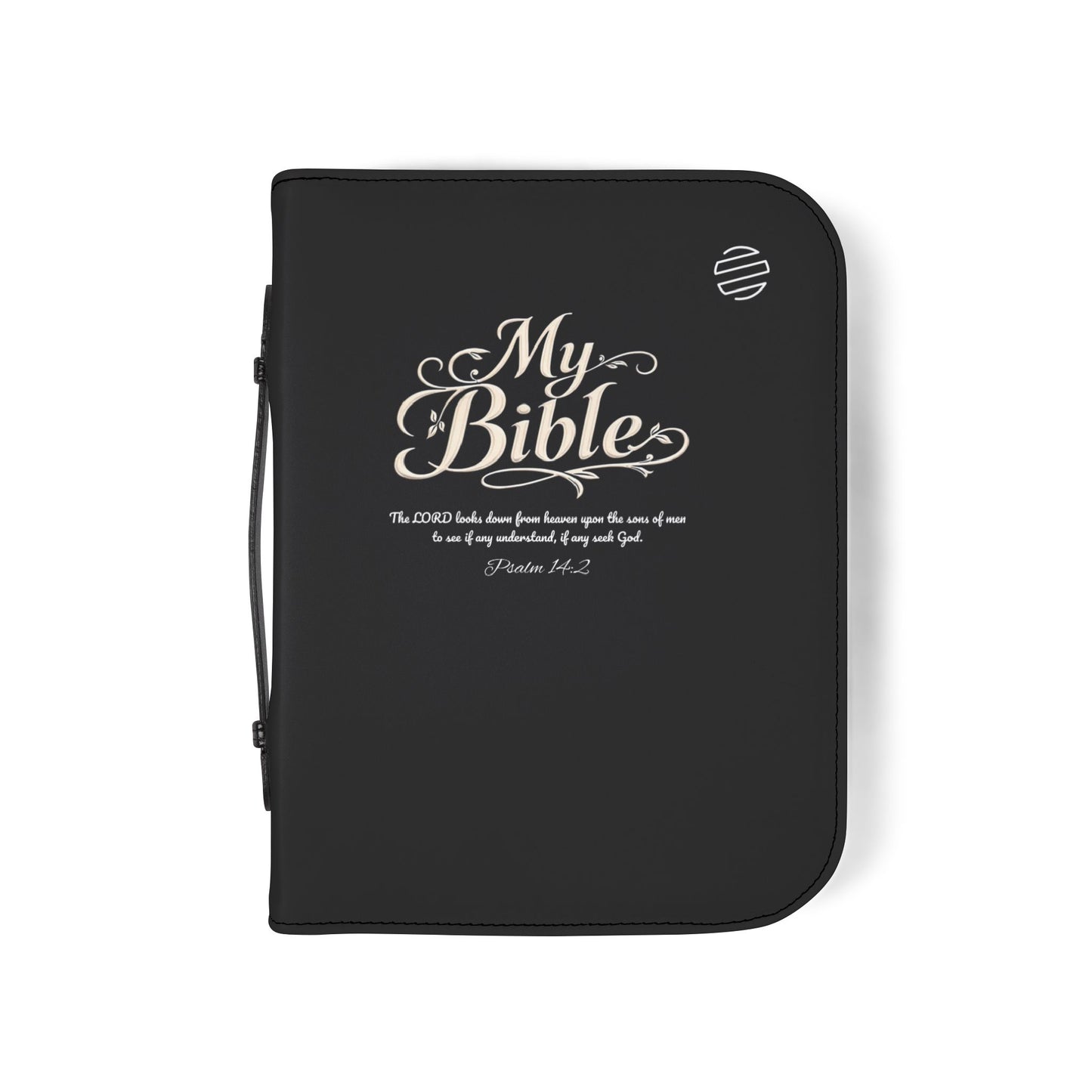 My Bible Zippered Cover — Scripture Verse Protective Case for Bible