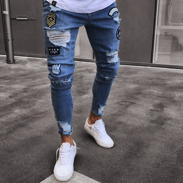 Men's Slim Fit Denim Jeans (Urban Style)
