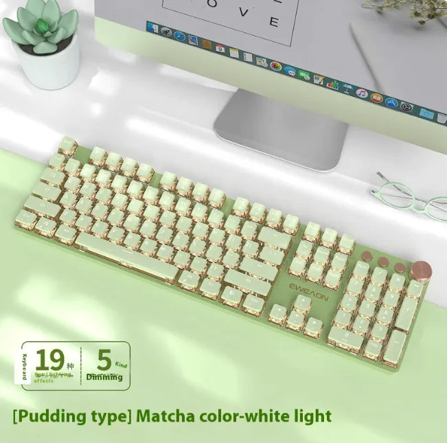 Dual-Mode E-Sports Mechanical Keyboard